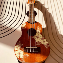 Load image into Gallery viewer, Kala Hibiscus Mahogany Soprano Ukulele