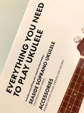 Load image into Gallery viewer, Fender Seaside Soprano Ukulele Pack