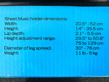 Load image into Gallery viewer, Quik Lok MS-331 Music Stand (Collapsible)