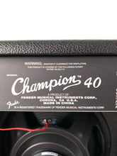 Load image into Gallery viewer, Fender Champion 40 Amplifier