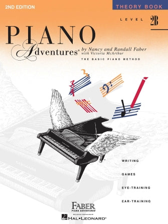 Piano Adventures- Theory Book- Level 2B