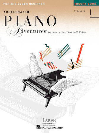 Hal Leonard Accelerated Piano Adventures- Theory Book 1