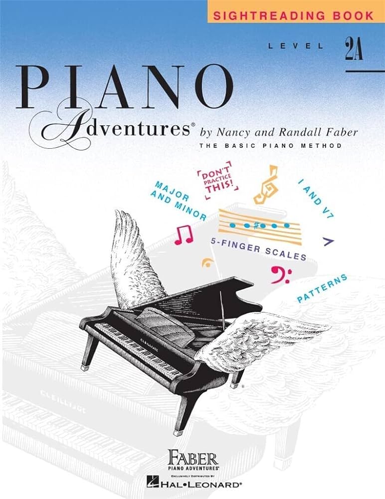 Piano Adventures Sightreading Book- Level 2A