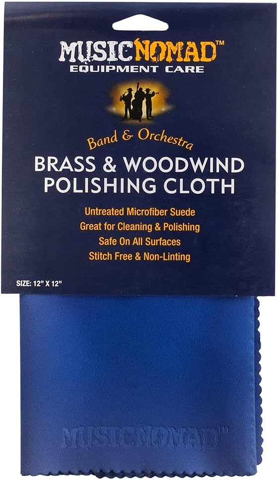 Music Nomad Brass & Woodwind Polishing Cloth