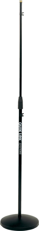 Quik-Lok A399 Straight Round Base Microphone Stand