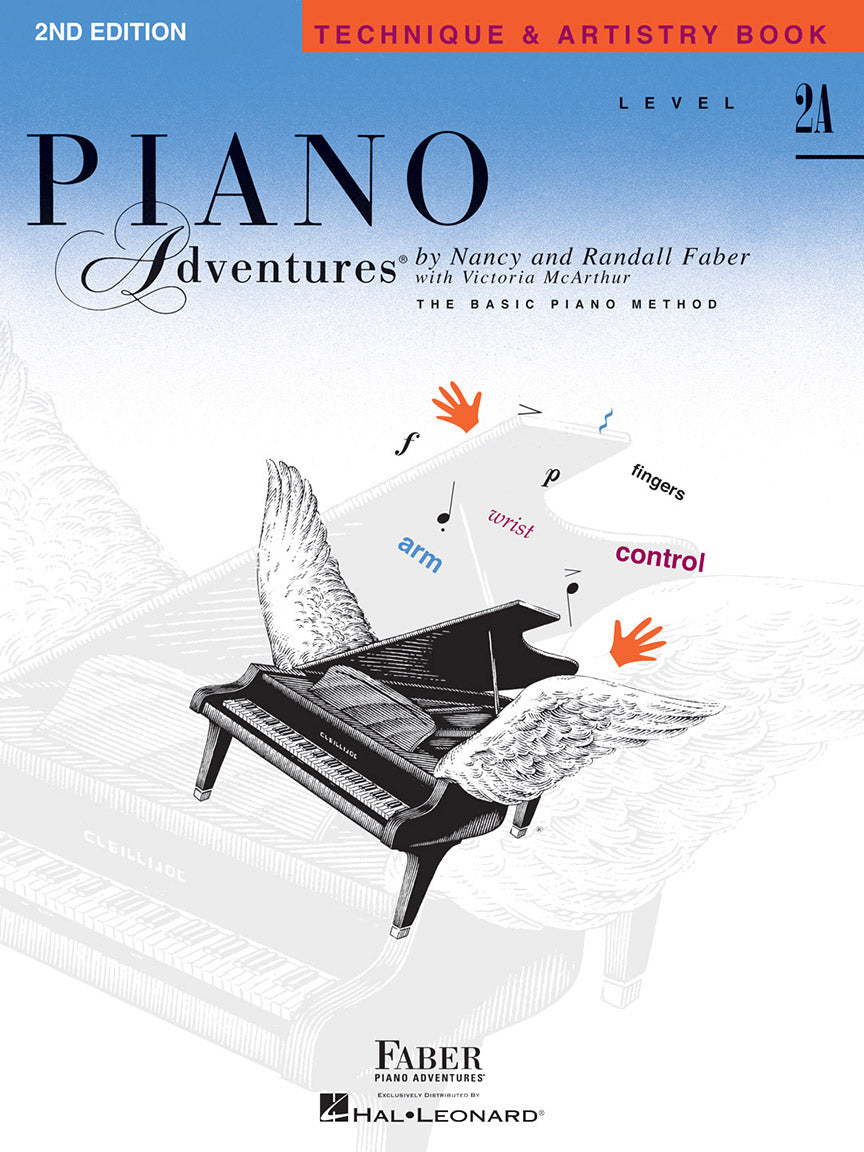 Hal Leonard Piano Adventures- Technique & Artistry Book- Level 2a