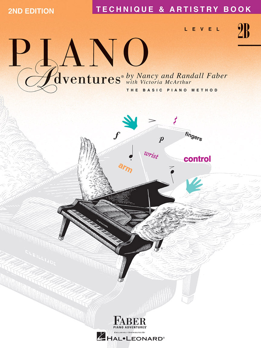 Hal Leonard Piano Adventures- Technique & Artistry Book- Level 2B