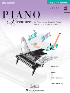 Hal Leonard Piano Adventures- Level 3B Theory Book- Second Edition