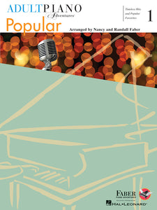 Hal Leonard Adult Piano Adventures- Popular Book 1