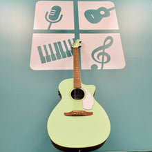 Load image into Gallery viewer, Fender Newporter Player Acoustic-Electric Guitar - Surf Green