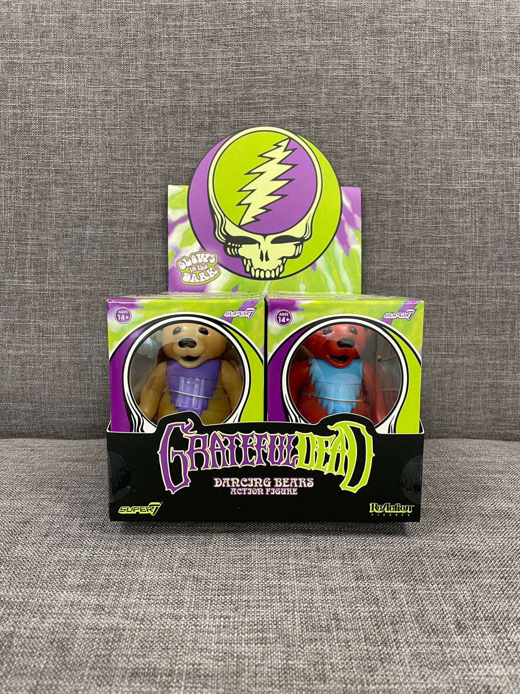 Grateful Dead ReAction Wave 3 - Dancing Bears Glow