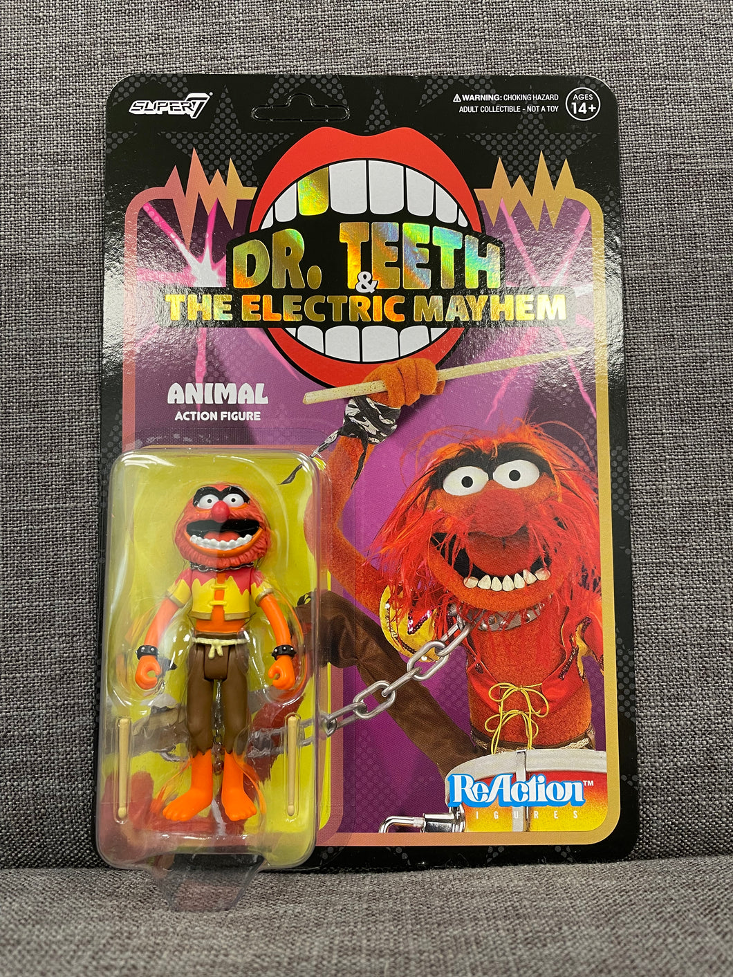 The Muppets ReAction FIgures Wave 1 - Electric Mayhem Band - Animal