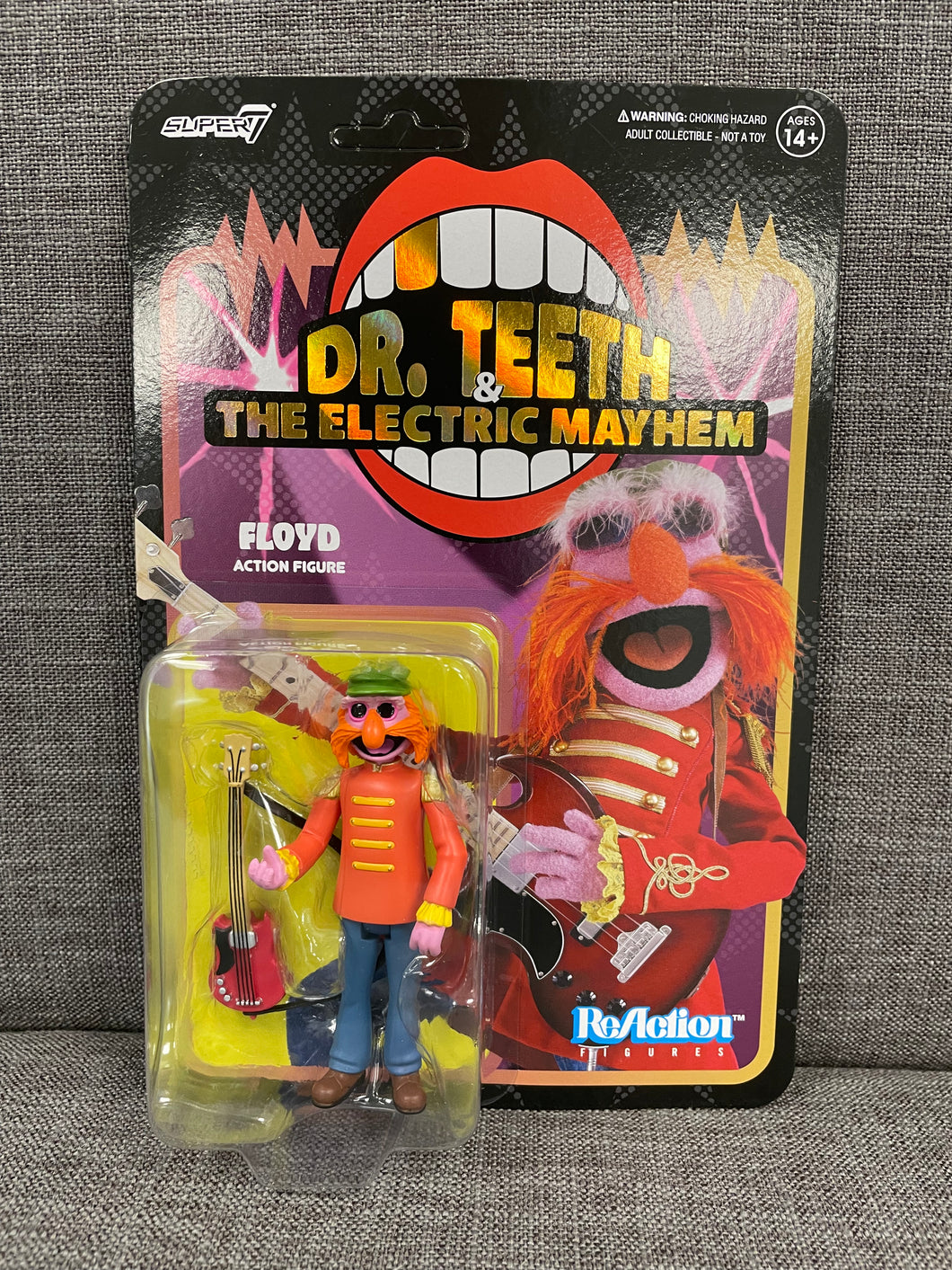 The Muppets ReAction FIgures Wave 1 - Electric Mayhem Band - Floyd