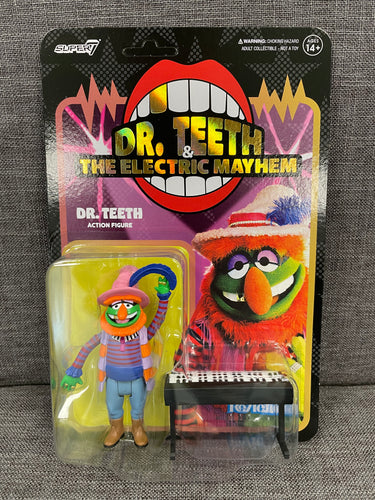 The Muppets ReAction FIgures Wave 1 - Electric Mayhem Band - Dr. Teeth