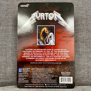 Cliff Burton ReAction Figure - Cliff Burton (Flannel Shirt)