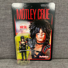 Load image into Gallery viewer, Mötley Crüe ReAction Figures Wave 1 Nikki Sixx (Shout At The Devil)