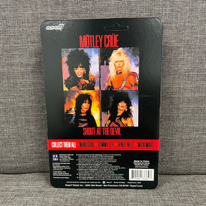 Mötley Crüe ReAction Figures Wave 1 Nikki Sixx (Shout At The Devil)