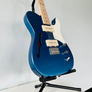 Fender Squier Paranormal Series Cabronita Thinline Telecaster Thinline Lake Placid Blue (Used w/bag)