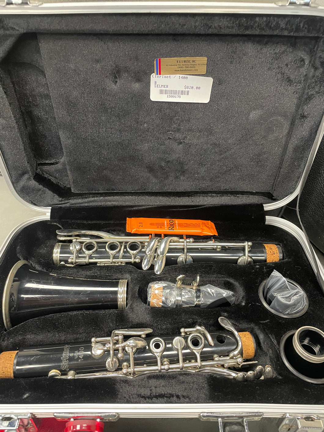 Selmer 1400 Student Clarinet SN: 1599175 (Refurbished)