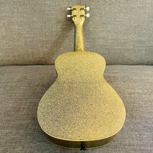 Load image into Gallery viewer, Kala Stardust Gold Sparkle Concert Ukulele