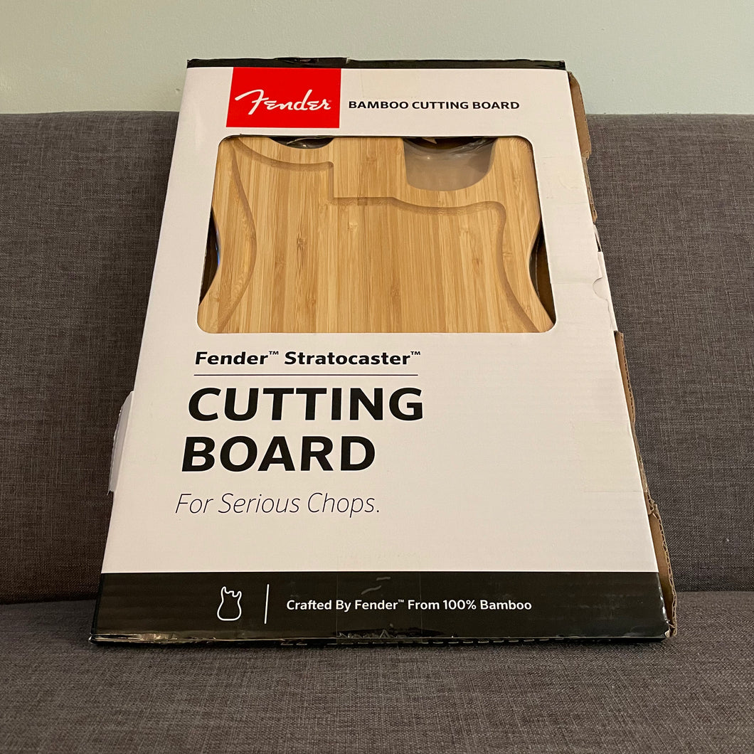 Fender Strat Cutting Board