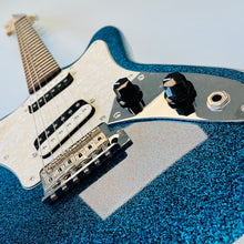 Load image into Gallery viewer, Squier Paranormal Super-Sonic Electric Guitar - Blue Sparkle (Used)