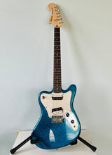 Load image into Gallery viewer, Squier Paranormal Super-Sonic Electric Guitar - Blue Sparkle (Used)