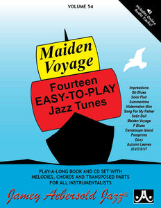 Aebersold Volume 54: Fourteen Easy-to-Play Jazz Tunes