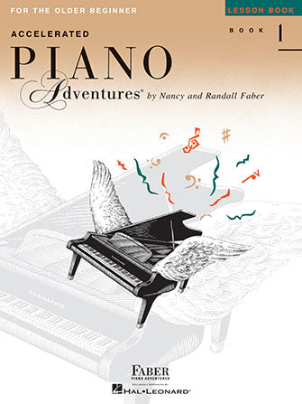 Hal Leonard Accelerated Piano Adventures- Lesson Book 1- For the older beginner