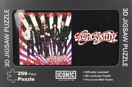 Aerosmith 3D Jigsaw Puzzle- 256 piece- Band photo