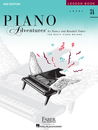 Hal Leonard Piano Adventures- Level 3A Lesson Book- Second Edition