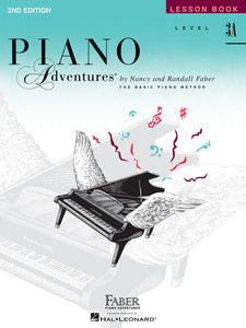 Hal Leonard Piano Adventures- Level 3A Lesson Book- Second Edition
