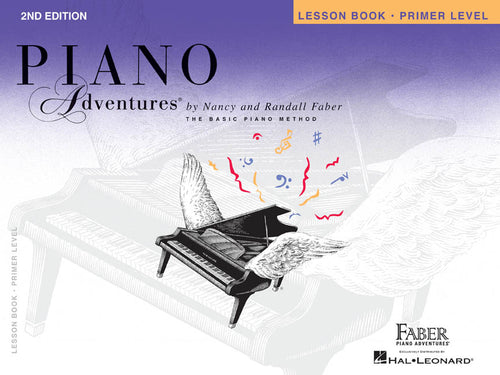 Hal Leonard Piano Adventures- Lesson Book-  Primer Level- Second Edition