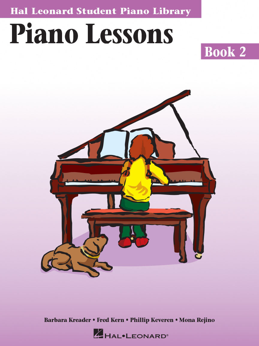 Piano Lessons Book 2- Hal Leonard Student Piano Library