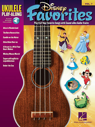 Hal Leonard Ukulele Play-Along- Disney Favorites- Vol 7