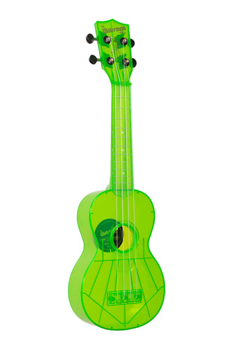 Kala Waterman Soprano Uke: Fluorescent Green