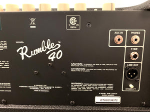 Fender Rumble 40 Bass Amplifier