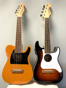 Fender Ukulele- Fullerton Tele in Butterscotch Blonde