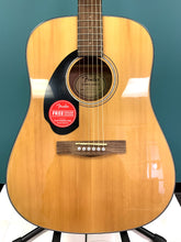 Load image into Gallery viewer, Fender Acoustic LEFTY CD-60S- Dreadnought Natural- S/N IPS201008527