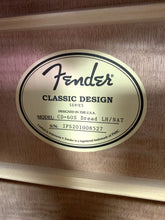Load image into Gallery viewer, Fender Acoustic LEFTY CD-60S- Dreadnought Natural- S/N IPS201008527