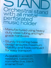 Load image into Gallery viewer, Music Stand- Quiklock MS331 Sheet Music Stand- Black