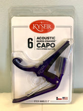 Load image into Gallery viewer, Kyser Guitar Capo Assorted Colors