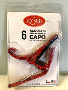 Kyser Guitar Capo Assorted Colors