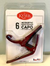 Load image into Gallery viewer, Kyser Guitar Capo Assorted Colors