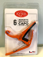 Load image into Gallery viewer, Kyser Guitar Capo Assorted Colors