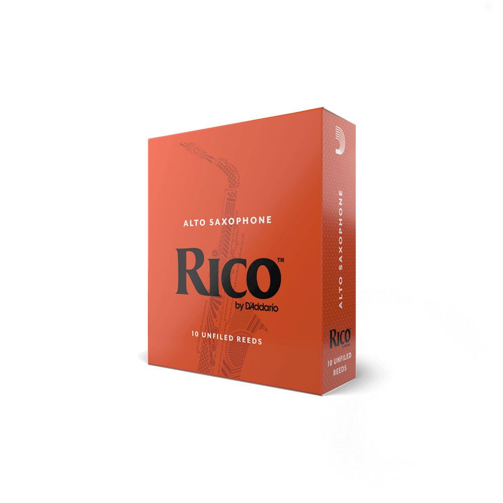 Rico Alto Saxophone Reeds Strength 2.0, 10-Pack