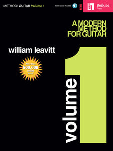 WITH AUDIO ACCESS- A Modern Method for Guitar Book -WITH AUDIO ACCESS - Vol. 1