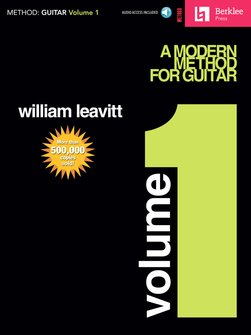 WITH AUDIO ACCESS- A Modern Method for Guitar Book -WITH AUDIO ACCESS - Vol. 1