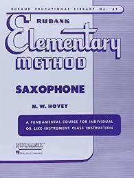 Rubank Elementary Method Sax