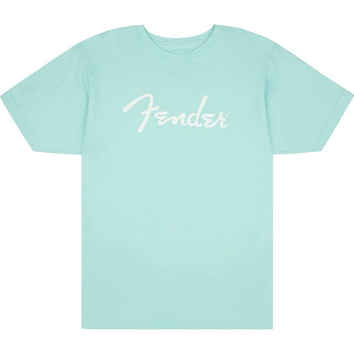 Fender Spaghetti Logo T-Shirt - Daphne Blue